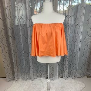 Do + Be Flowy Crop Tube Top Medium